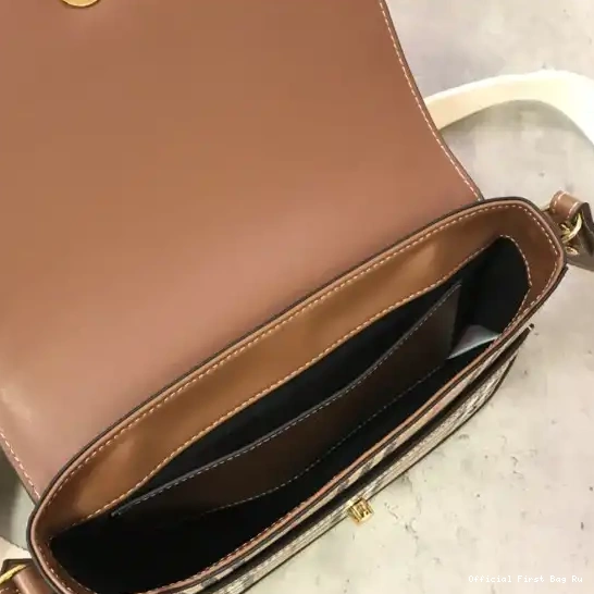 Official First Bag Ru BURBERRY Crossbody Note Bag-25-8.5-18cm 0521